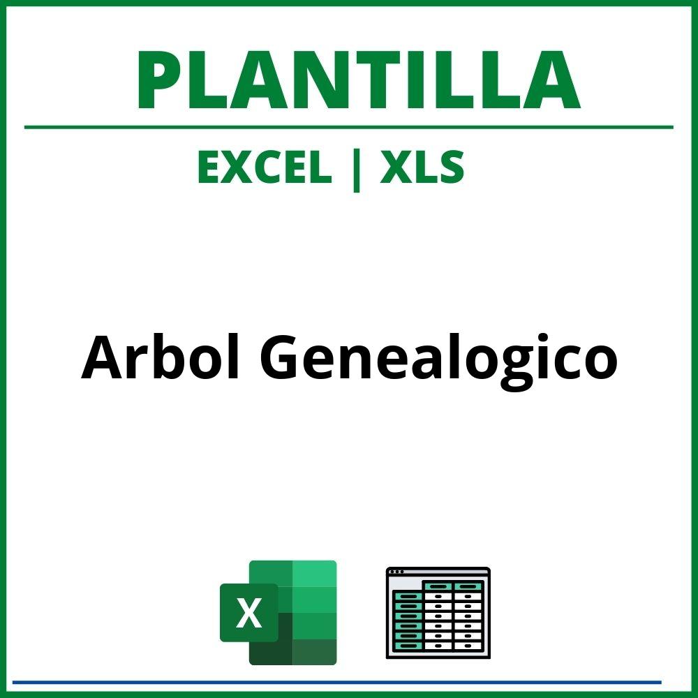Plantilla Arbol Genealogico Excel