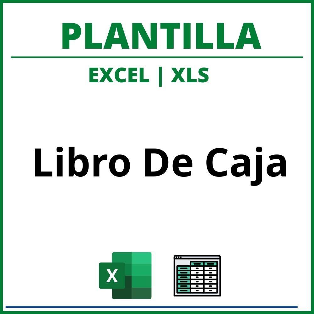 Plantilla Libro De Caja Excel