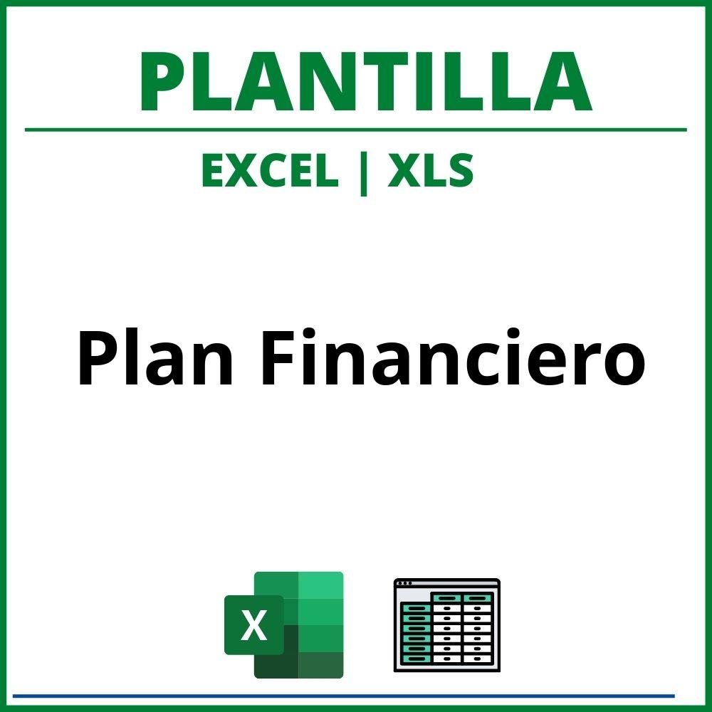 Plantilla Plan Financiero Excel